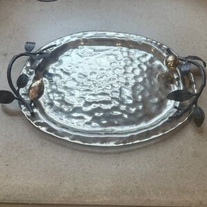 Michael Aram Lemonwood Tray Small